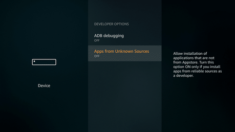 Cómo instalar y transmitir MX Player en Firestick Aplicación de fuentes desconocidas