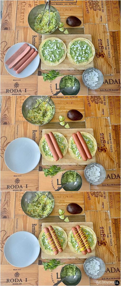 Mixtas guatemaltecas, una simbiosis perfecta entre taco y hot dog