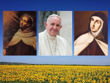 La alegría cristiana en las enseñanzas del papa Francisco, Teresa de Jesús y Juan de la Cruz