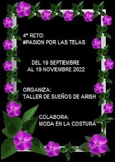 CUARTA EDICION RETO #PASIONPORLASTELAS CUARTA EDICION RETO #PASIONPORLASTELAS