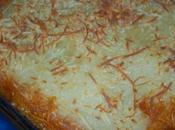 Gratinado patata atún champiñones