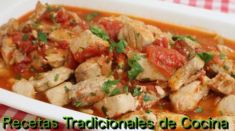 El atún en tacos con tomate de la Abuela | Receta tradicional y muy fácil