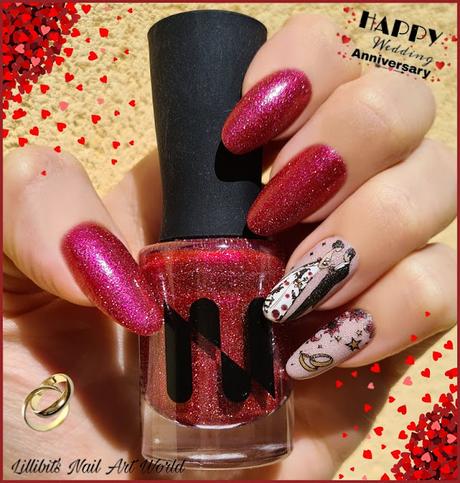 Manicura de aniversario de boda 2022