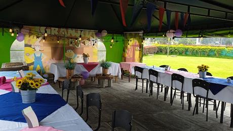 Preparando la fiesta de cumpleaños de Isabella - Fiesta campestre El Sauce
