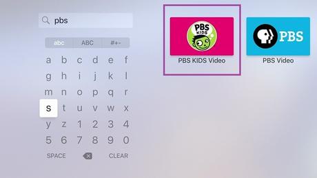 PBS Kids en Apple TV