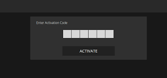    Pluto TV en Sony Smart TV: introduce el código y haz clic en activar