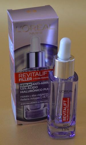 Los productos de cuidado facial de la línea “Revitalift” de L’OREAL