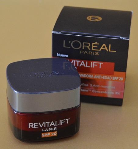 Los productos de cuidado facial de la línea “Revitalift” de L’OREAL