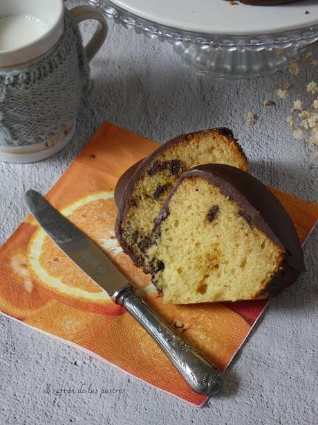 Cake Bombón Naranja Chocolate