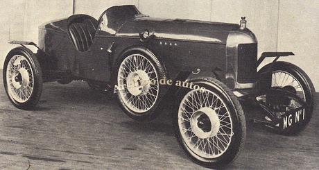 MG y sus orígenes en Gran Bretaña a principios de la década del veinte MG y sus orígenes en Gran Bretaña a principios de la década del veinte