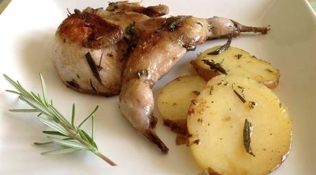 Codornices a la plancha