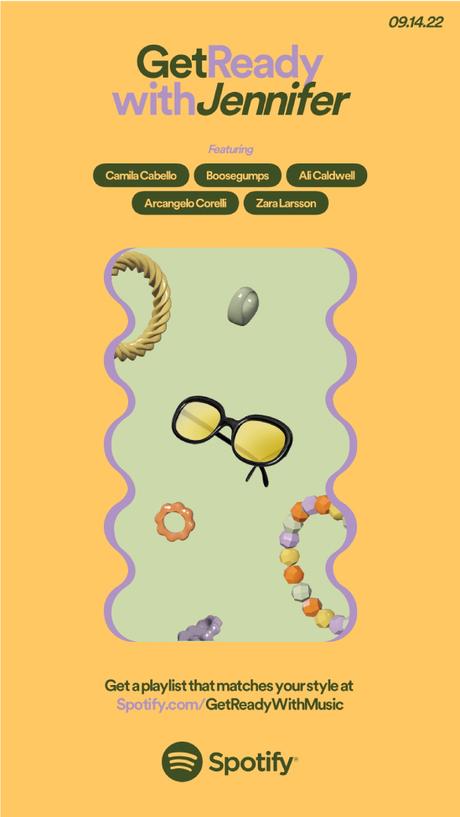 Spotify lanza “GetReadyWithMusic”: Cada outfit merece una banda sonora que le combine GRWM_PR_FTRShareCardMock