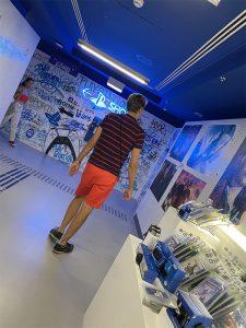 Esta sala es la que más me gustó por diferente Una nueva generación de centros comerciales