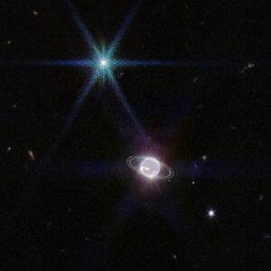James Webb capta la vista más clara de los anillos de Neptuno en décadas
