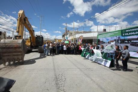 Gobierno del Estado inicia trabajos de rehabilitación en avenida San Pedro