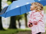 Paraguas reflectante perfecto para niños días otoño