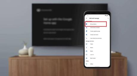 Configurar Google TV