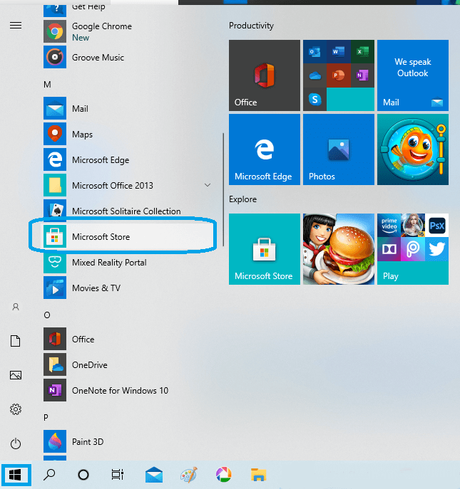 Microsoft Store - Lanzamiento
