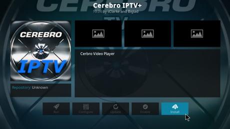 Cerebro IPTV en Firestick