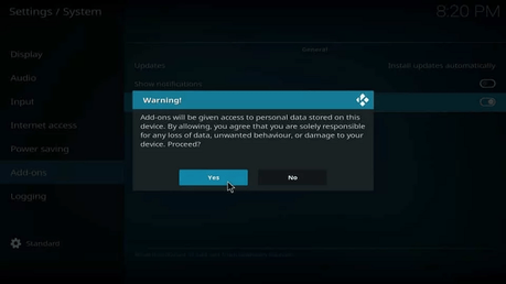 Configurar Kodi