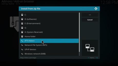 Cerebro IPTV en Firestick