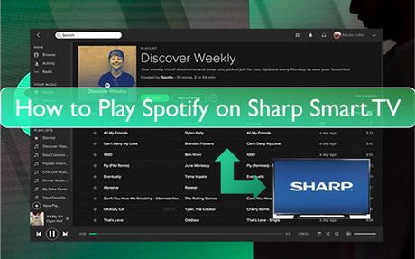 Cómo transmitir Spotify a Sharp Smart TV