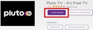 Cómo instalar y activar Pluto TV en Roku Pluto TV en la tienda de canales de Roku