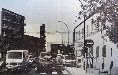 Calle de Móstoles en 1983