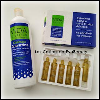 Productos anticaída Vida Shock terminados Vida Shock, anticaída capilar, hair, pelo, opinion, terminados, productos terminados, acabados, empties, beauty, belleza, beautyblogger, blog de belleza, microinfluencers