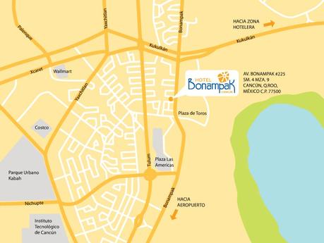 Dónde se encuentra el Hotel Bonampak