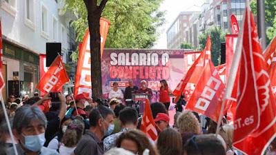 Otoño caliente: los sindicatos europeos contra la ‘crisis salarial’. Otoño caliente: los sindicatos europeos contra la ‘crisis salarial’.