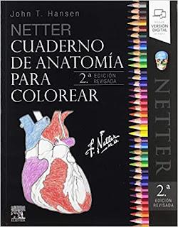 «Cuaderno de anatomía para colorear» de Netter