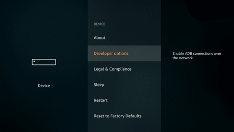 Carga lateral de aplicaciones en Firestick