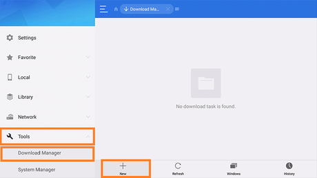 Explorador de archivos ES