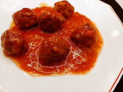 Albóndigas de ternera con y en salsa de Tandori Masala