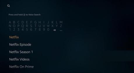 Buscar Netflix en Firestick