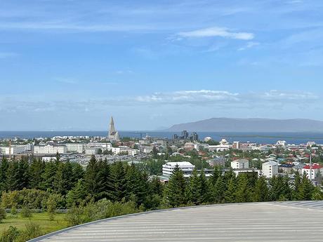 Vistas de Reikaivik desde el Perlan Islandia