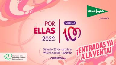 ANA TORROJA, CREADORA DEL HIMNO DEL CADENA 100 POR ELLAS 2022