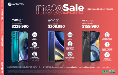 motoSale: descuentos sobre descuentos en grandes smartphones