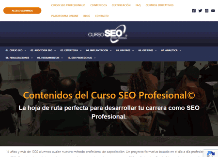 Los mejores cursos de SEO online Los mejores cursos de SEO online