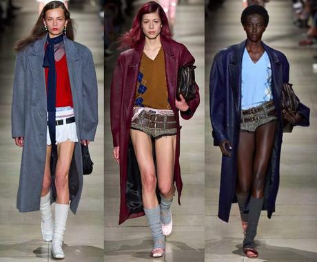 Las tendencias de moda clave del otoño invierno 2022-2023 mini falda micro miu miu