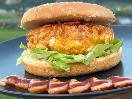 Hamburguesa Crispichiken de pollo crujiente