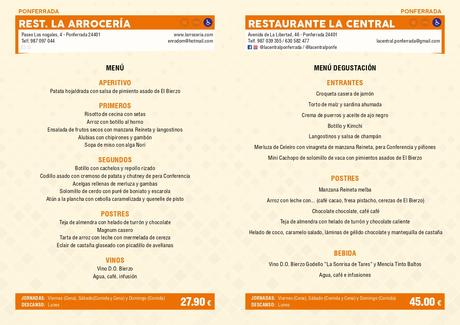 Jornadas Gastronómicas del Bierzo 2022 del 14 de octubre al 11 de diciembre. Consulta los menús 34 Jornadas Gastronómicas del Bierzo 2022 del 14 de octubre al 11 de diciembre. Consulta los menús 34