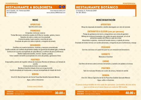Jornadas Gastronómicas del Bierzo 2022 del 14 de octubre al 11 de diciembre. Consulta los menús 32 Jornadas Gastronómicas del Bierzo 2022 del 14 de octubre al 11 de diciembre. Consulta los menús 32