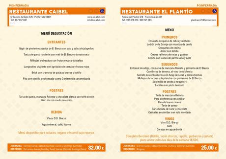 Jornadas Gastronómicas del Bierzo 2022 del 14 de octubre al 11 de diciembre. Consulta los menús 33 Jornadas Gastronómicas del Bierzo 2022 del 14 de octubre al 11 de diciembre. Consulta los menús 33