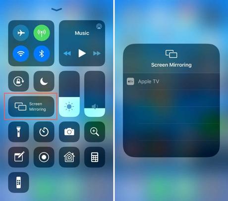 Vea la pantalla de su iPhone duplicada para ver un video en Apple TV