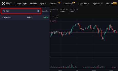 Dónde comprar Tron (TRX) de forma segura Comprar TRX en Spot en BingX