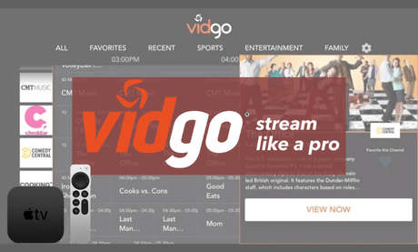 Cómo instalar y transmitir Vidgo en Apple TV