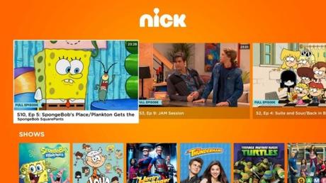 Nickelodeon en Firestick