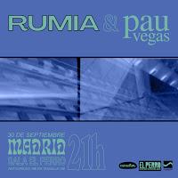 Concierto de Rumia y Pau Vegas en El perro de la parte de Atrás del coche